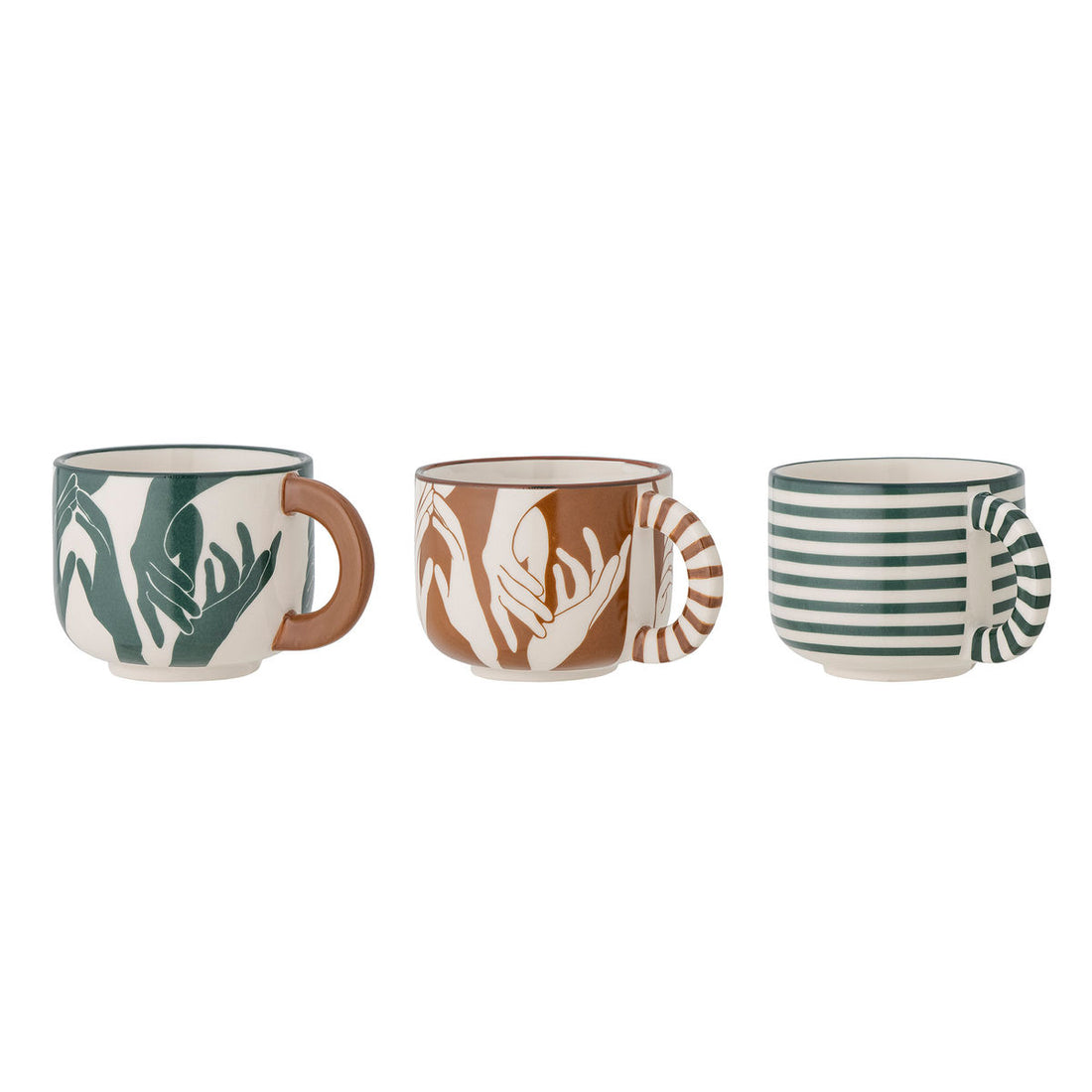 Bloomingville Carim Kop, Green, Stoneware