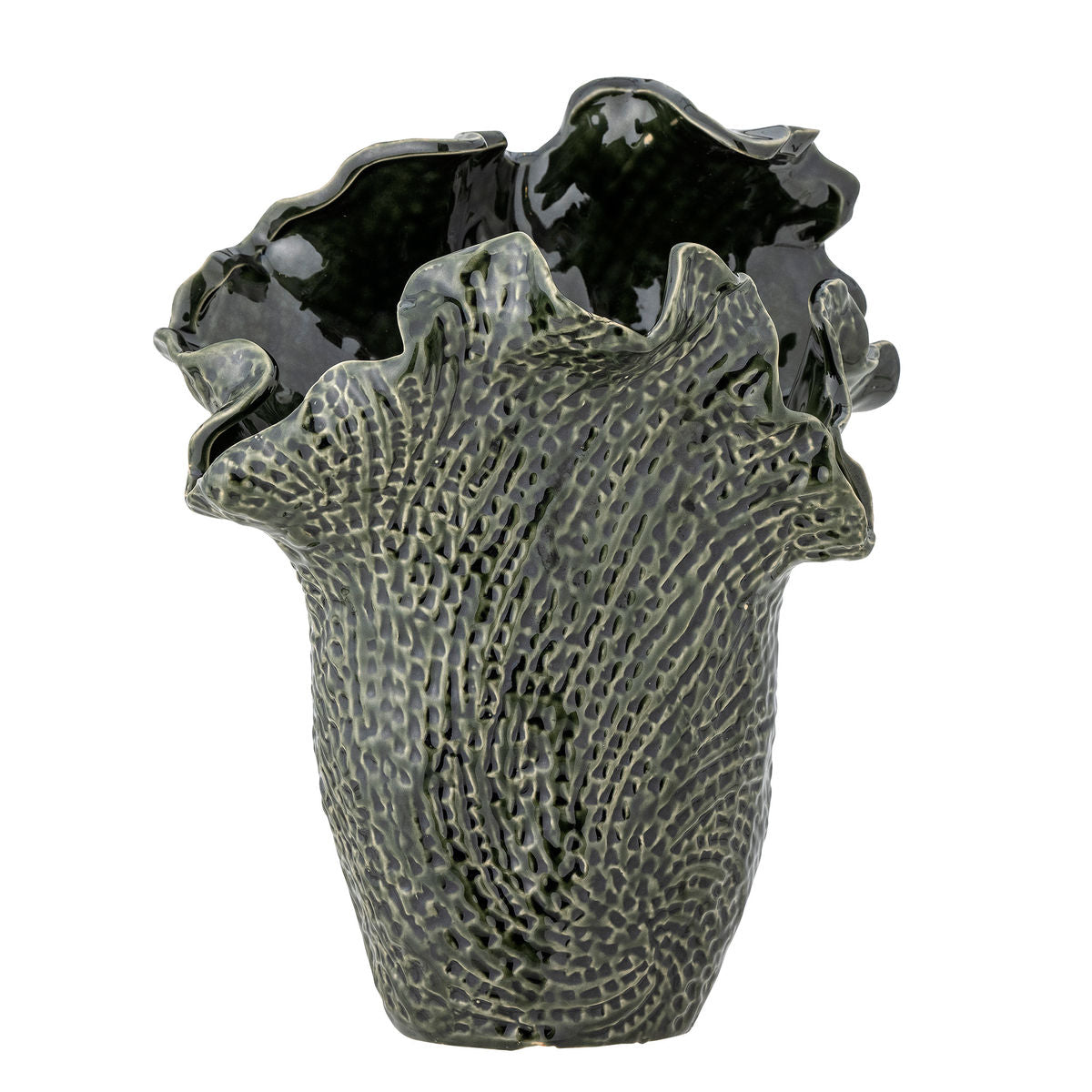 Creative Collection Safiya Vase, Green, Stoneware