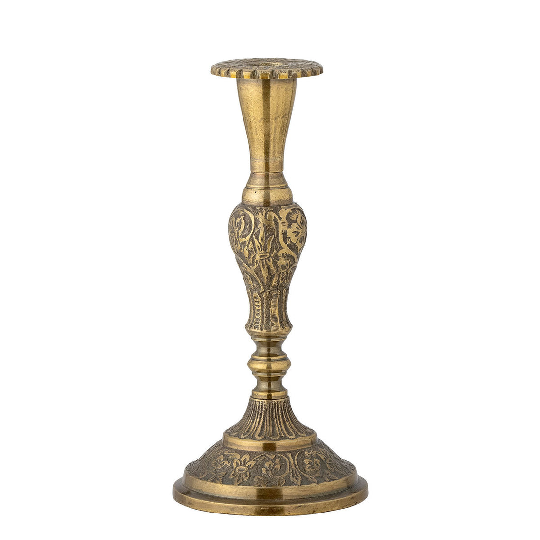 Creative Collection Lenette candlestick, brass, aluminum