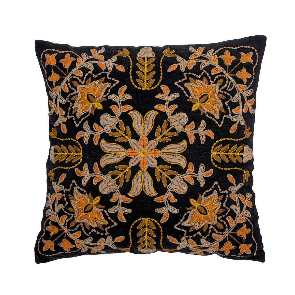 Creative Collection Colmar Cushion, Orange, Cotton