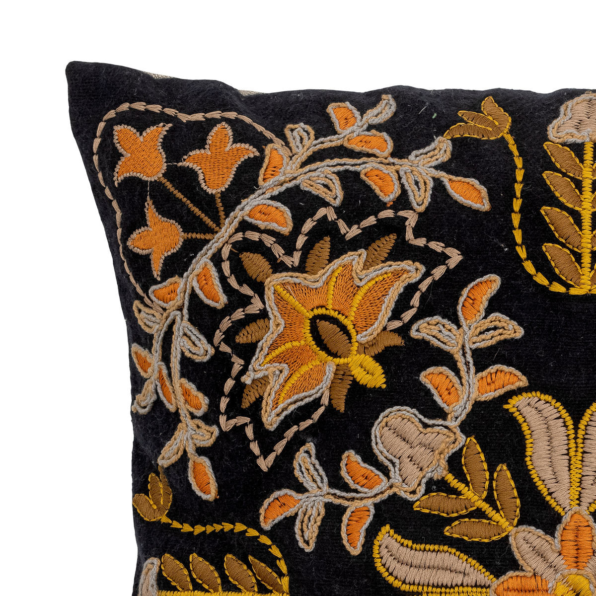 Creative Collection Colmar Cushion, Orange, Cotton