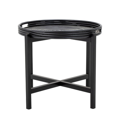 Bloomingville Milli Bakke Table, Black, Rattan