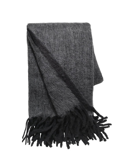 Cozy Living Mathea Throw - GREY/BLACK