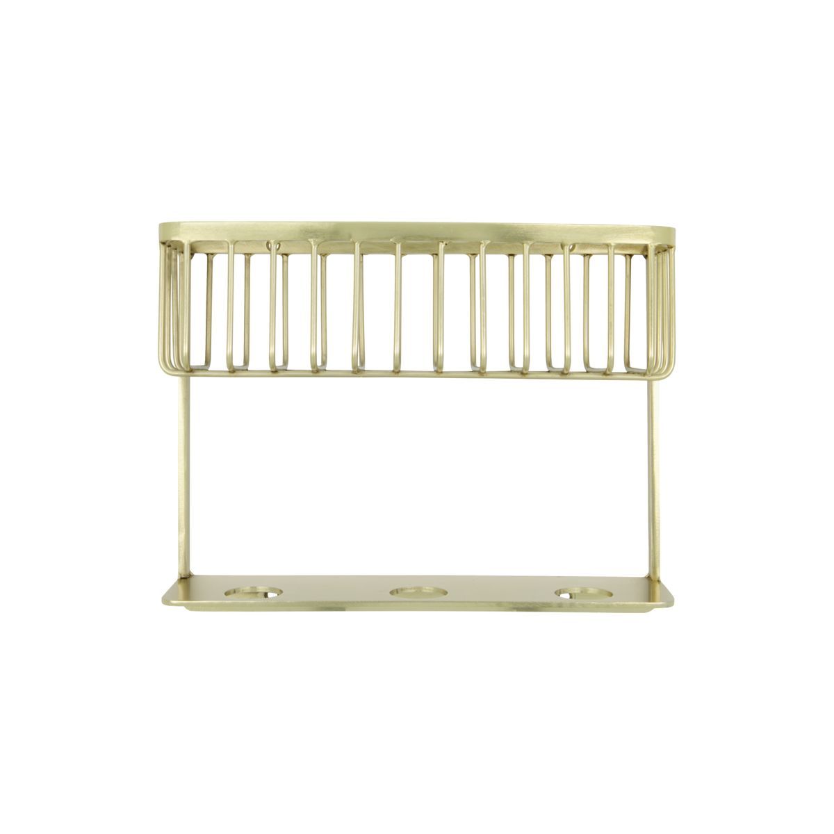 Shelf, HDBath, brass