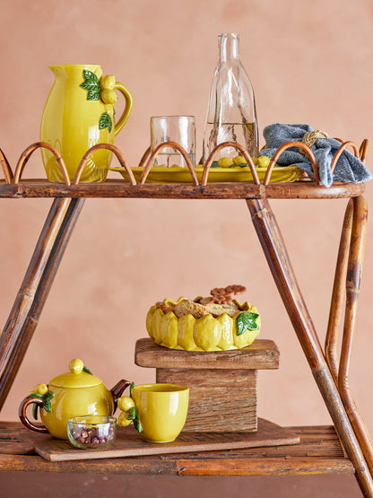 Creative Collection Limone teapot, yellow, stoneware