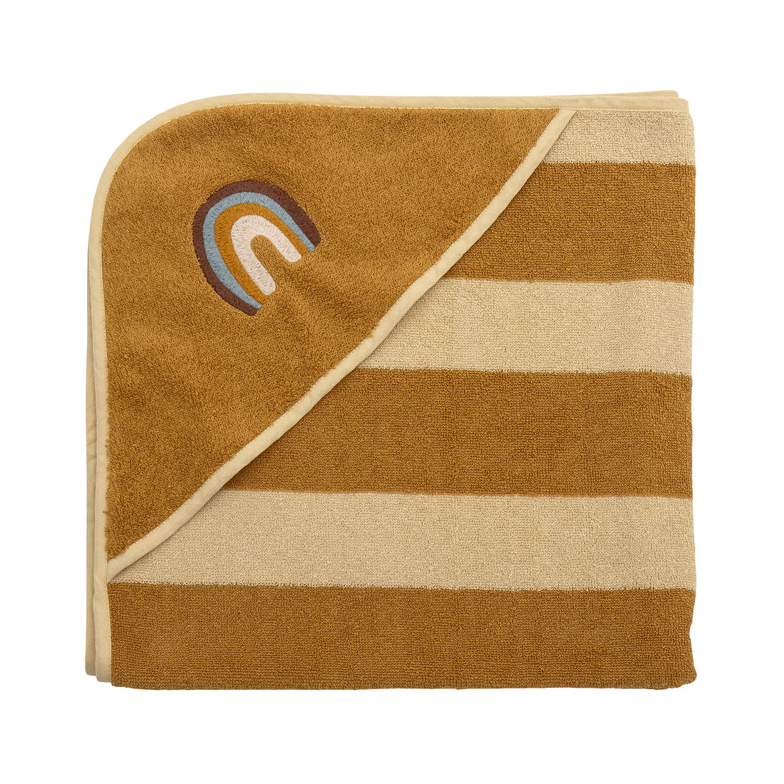 Bloomingville Mini - Agnes Towel, Brown, Cotton Oeko -Tex®