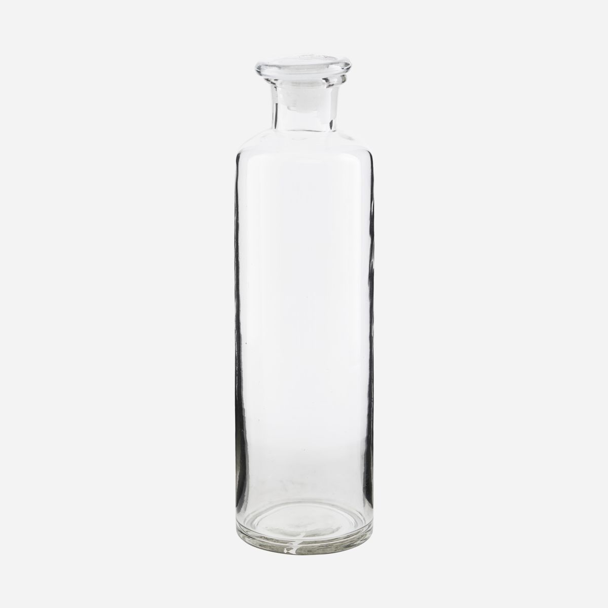 House Doctor bottle with lid, pharma, clear-h: 32 cm, dia: 9 cm