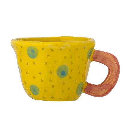 Bloomingville mini - nini cup, yellow, stoneware