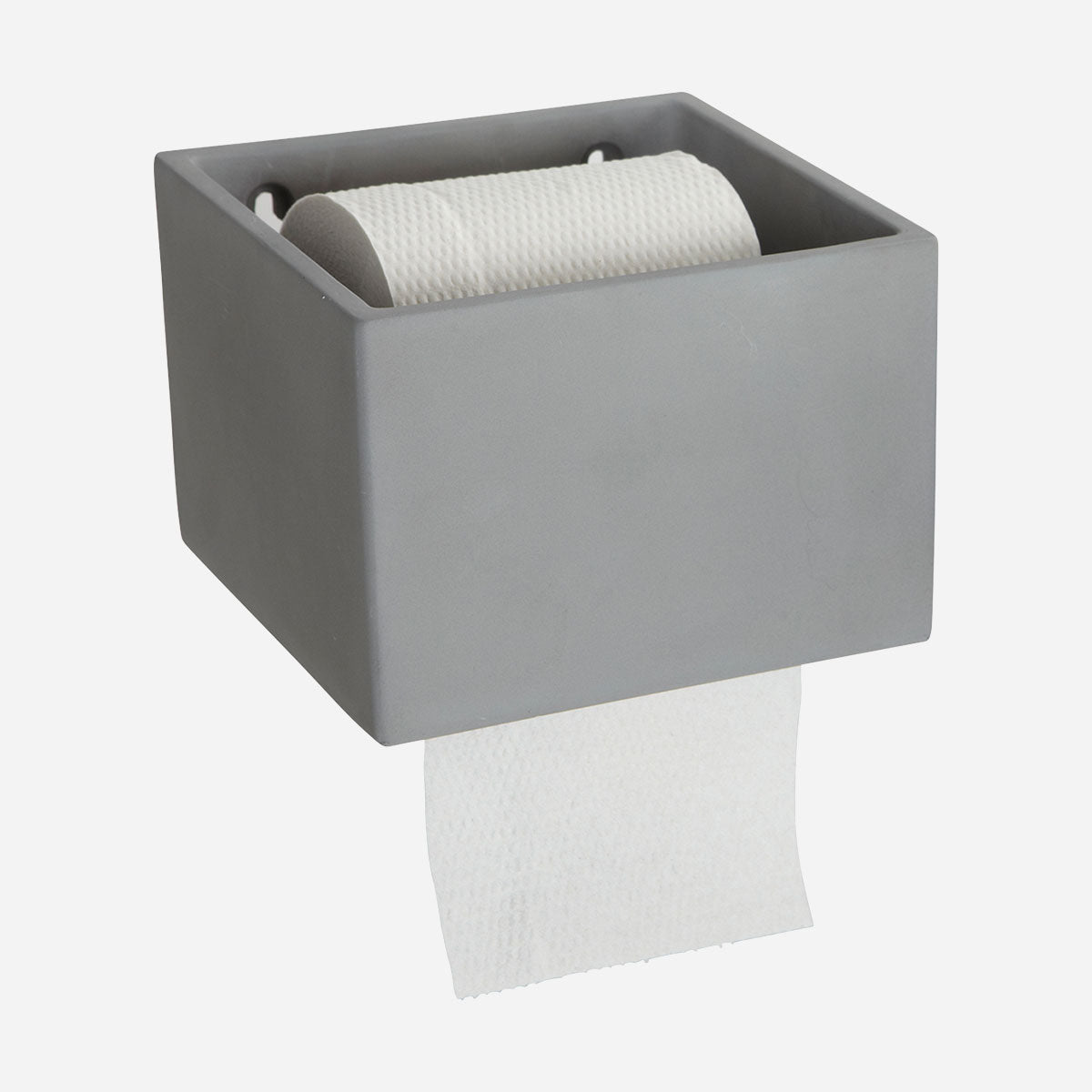 Toilet paper holder, HD cement gray