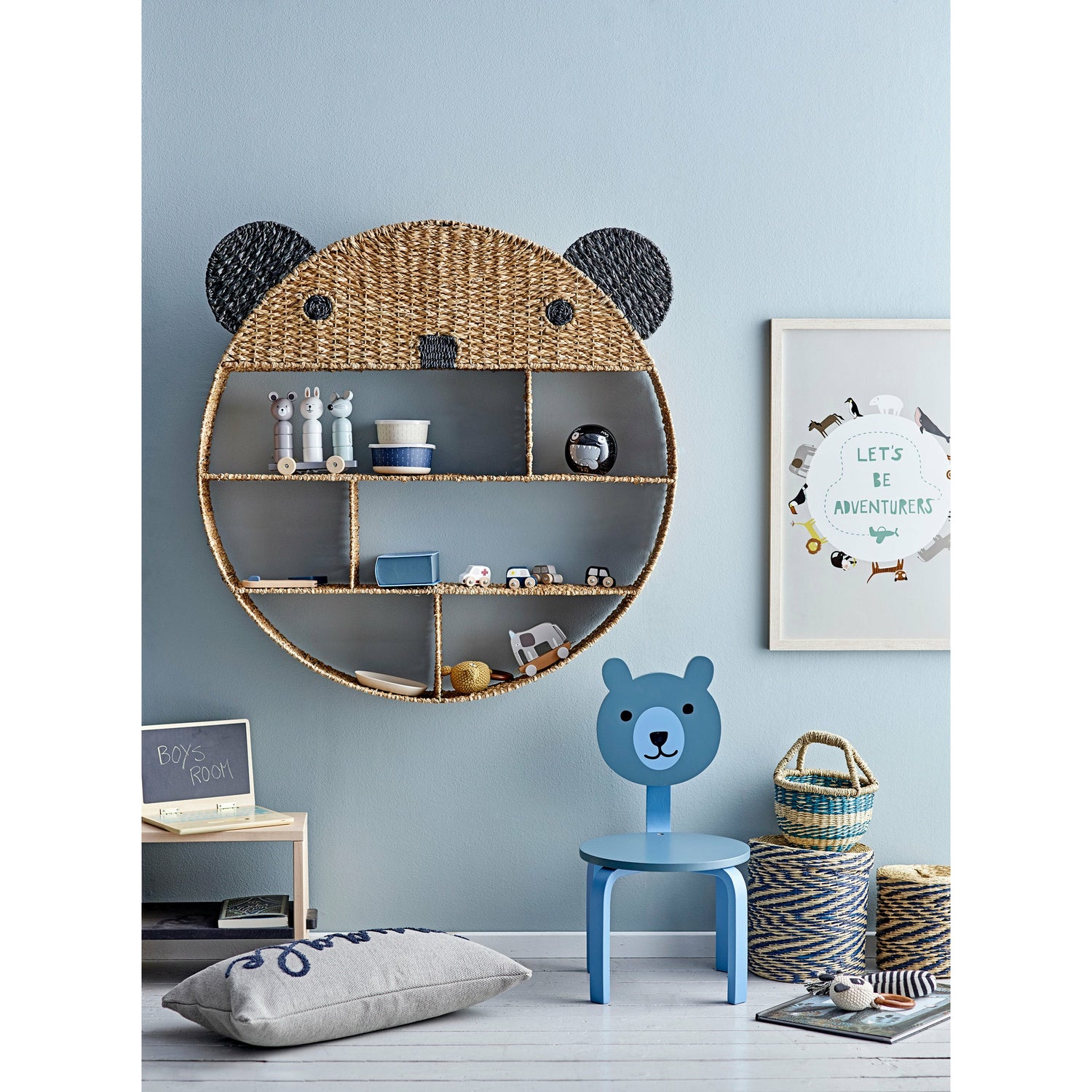 Vilo Ramme, Natur, MDF - L45xH65 cm - BLOOMINGVILLE MINI - DesignGaragen.dk