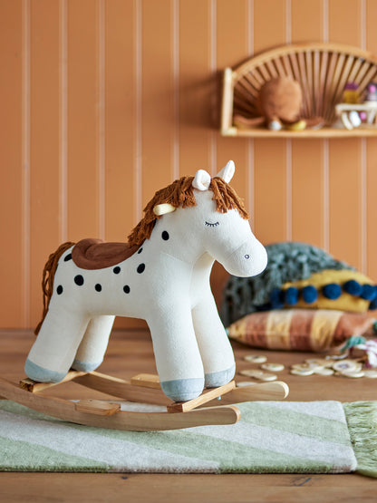 Bloomingville Mini - Merlen Ginging Horse, Horse, White, Polyester